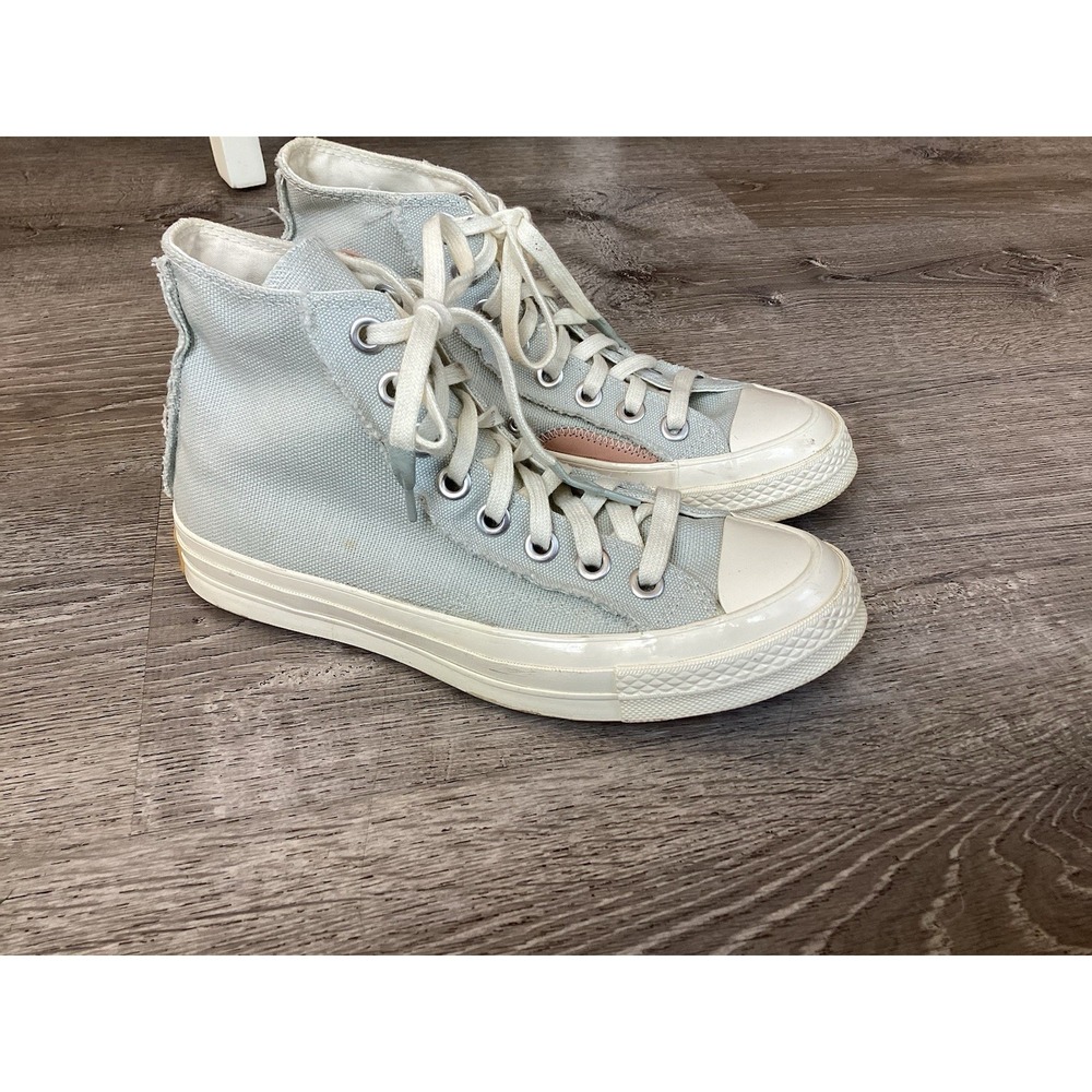 Converse Chuck Taylor All Star 70 Hi Womens 9 Crafted Light Silver 572611C